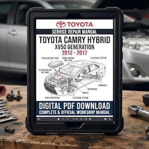 Toyota Camry Hybrid XV50 2012-2017 Service Repair Manual