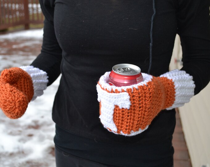 Koozie Mitten Pattern Etsy