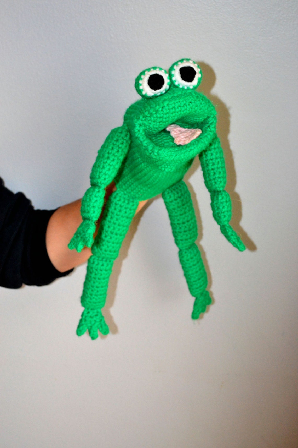 Crochet Frog Puppet Pattern - Etsy