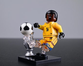 Mike Maignan minifiguur Frankrijk #16, Lego-compatibel keepersspeelgoed