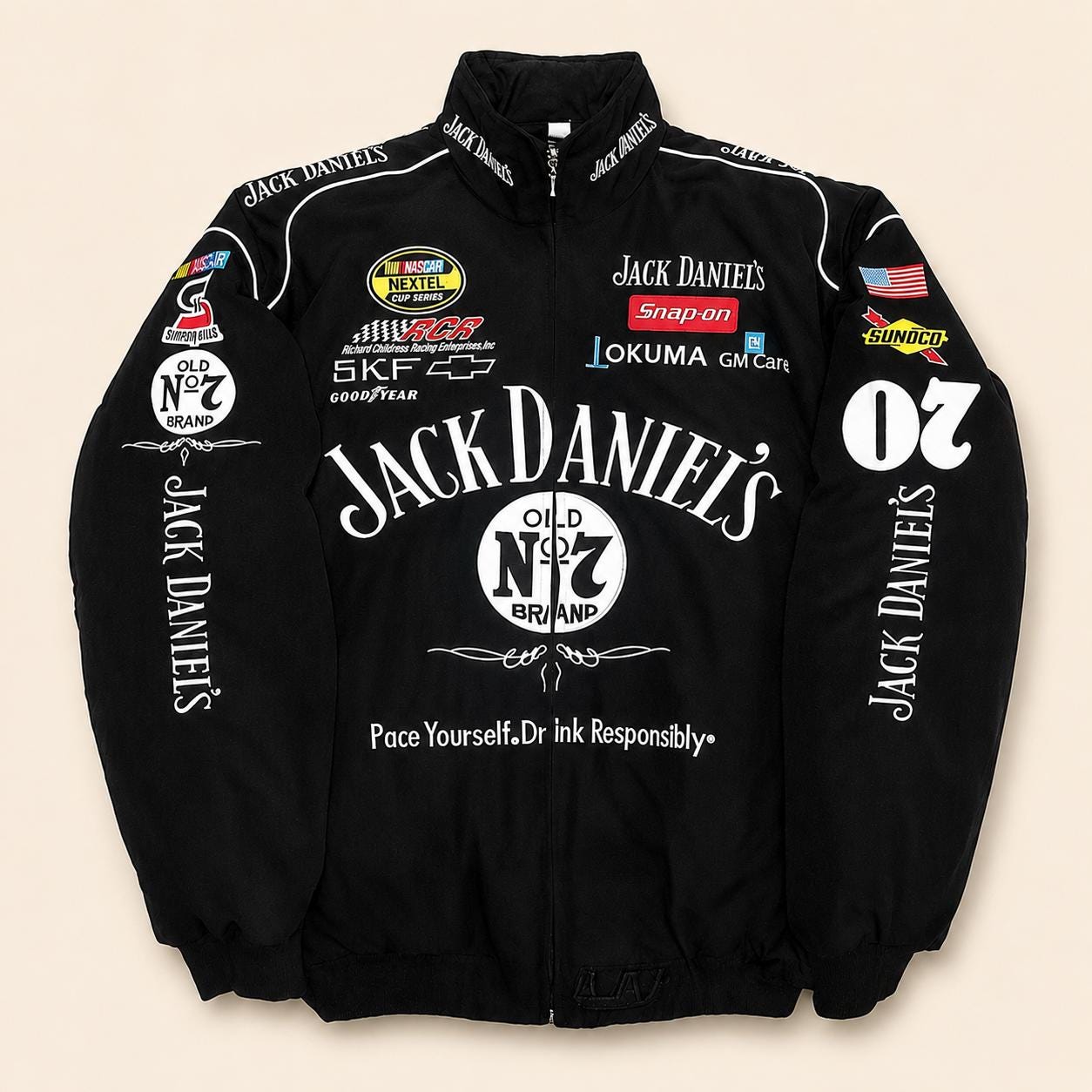 非売品‼️ Jack Daniel's ジャケット 黒、フリーサイズ ジャックダニエルのジャケット - Etsy 日本