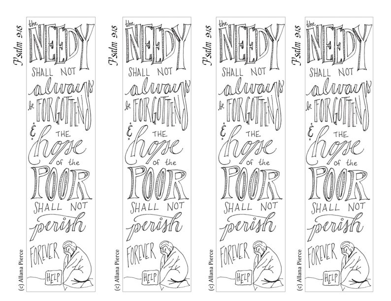 Advent 3 Bible Bookmark / Bible Journal Tag **INSTANT DOWNLOAD ...
