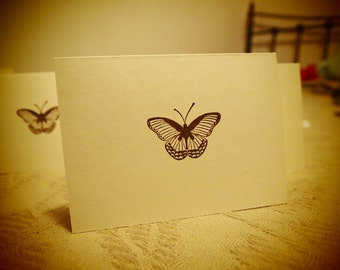 Note Cards Butterfly -Set of 8