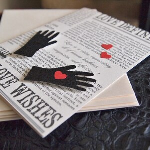 Note Card Heart in Hand