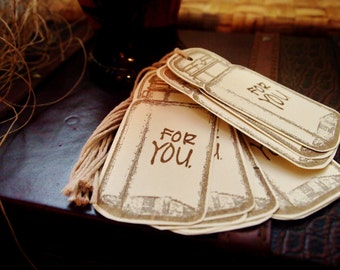 Rustic Jar Gift Tags