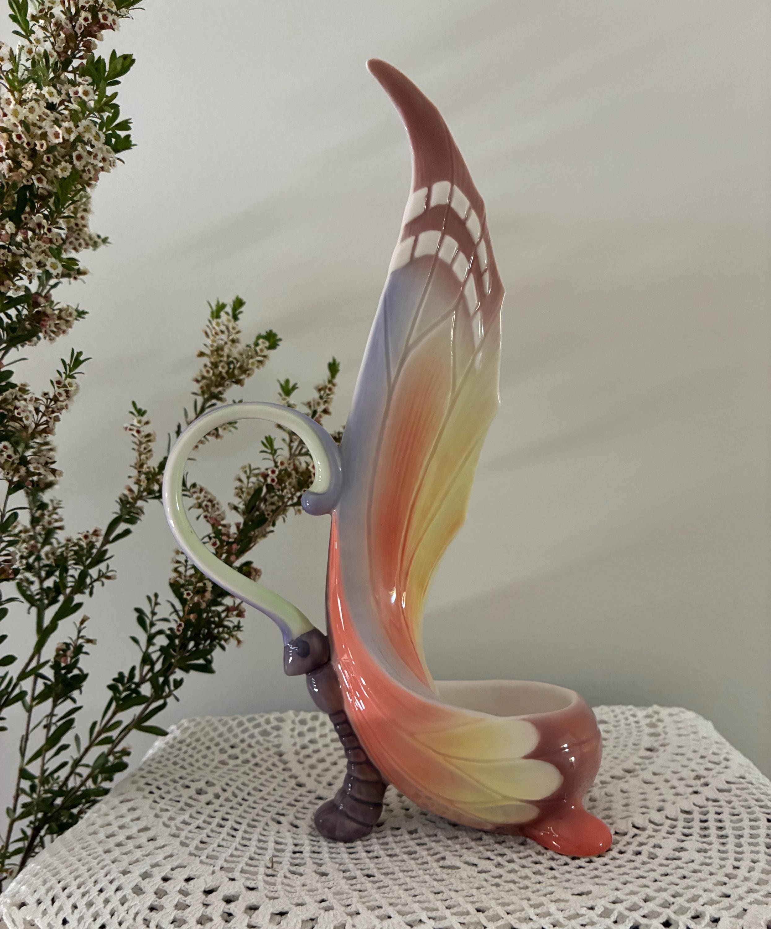 Franz Porcelain Papillon Butterfly - Etsy
