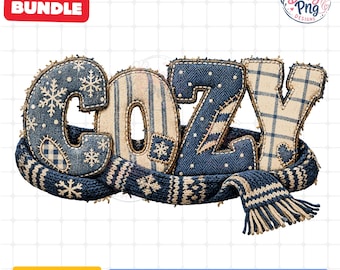 Cozy Winter PNG Bundle | Snowman Sublimation Design | Plaid Snowflake Polka Dot Shirt bundle | Winter Season Digital Download