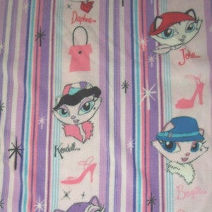 Fabric fleece Bratz Petz fleece 1 yard x 58&quot; wide new polyester
