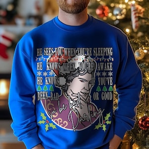 BG3 Astarion Ugly Christmas Sweatshirt Baldur&#39;s Gate 3 Xmas Sweater Video Game Shirt Videogame Baldur Gate 3 Vampire Dungeons and Dragons