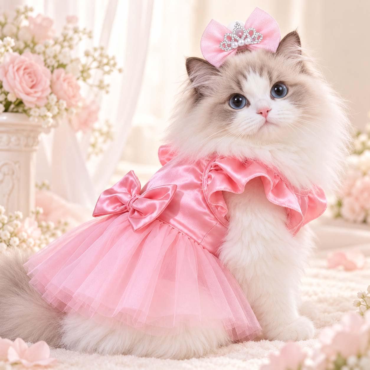 Pink Kitten Dress - Etsy Australia