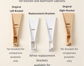 Drawer Guide Mounting Bracket Replacement, Kitchen Bathroom Discontinued Part