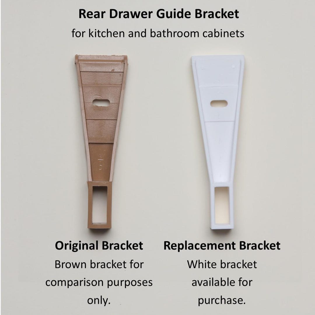 Replacement Drawer Guide Bracket, Kitchen Cabinet Discontinued Part - Etsy