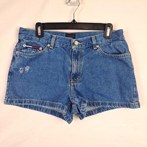 Vintage 2000s Tommy Hilfiger Low Rise Denim Shorts