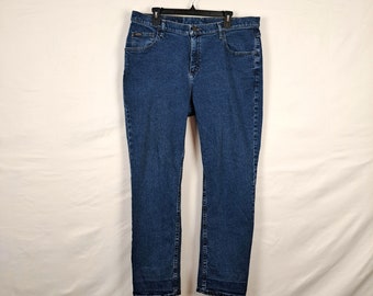 Vintage 90s High Rise Jeans, Size 38 Waist