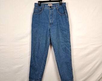 Vintage 90er High Rise Jeans, Größe 31 Taille