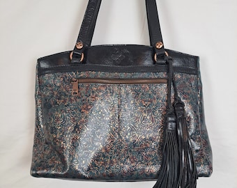 Vintage 90s Patricia Nash Leather Bag