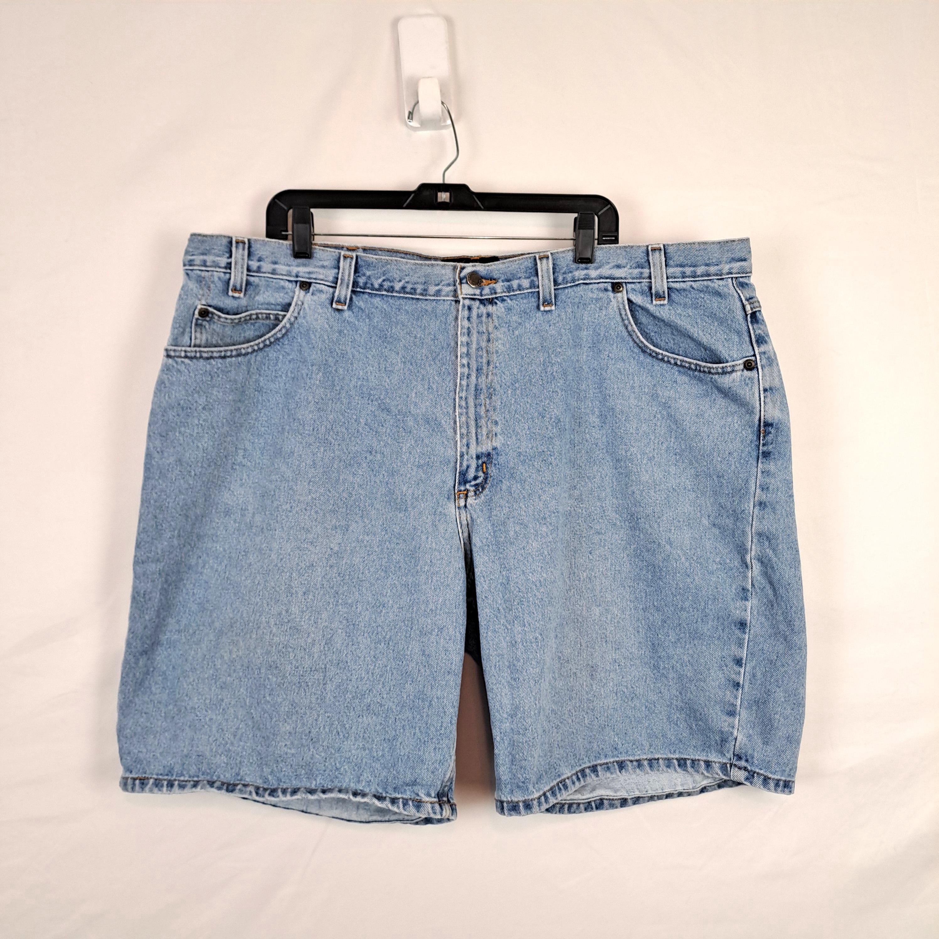 Vintage 90s High Rise Denim Shorts, Plus Size - Etsy