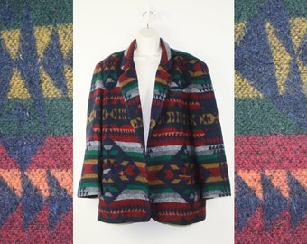 Vintage 90s Geometric Jacket