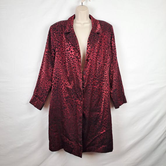 高品質の人気 leopard waxed roen archive mods y2k coat