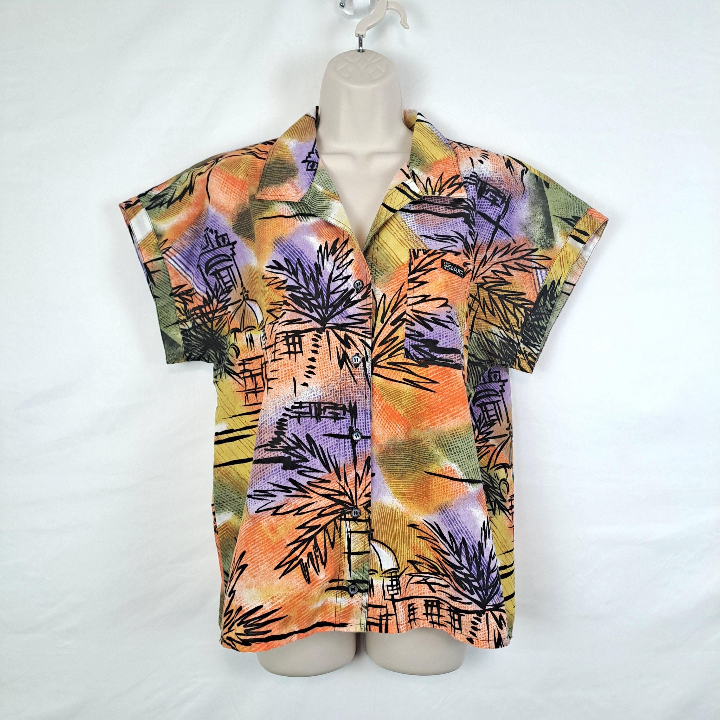 Tシャツ・カットソー Acapulco Print Silk-Twill Top 楽天市場】カーキ KHA:KI ロングスリーブ シャーリング Tシャツ