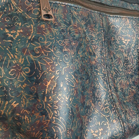 Vintage 90s Patricia Nash Leather Bag - image 5