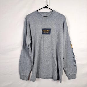 Vintage 2000s Grey Abercrombie & Fitch Long Sleeve Shirt