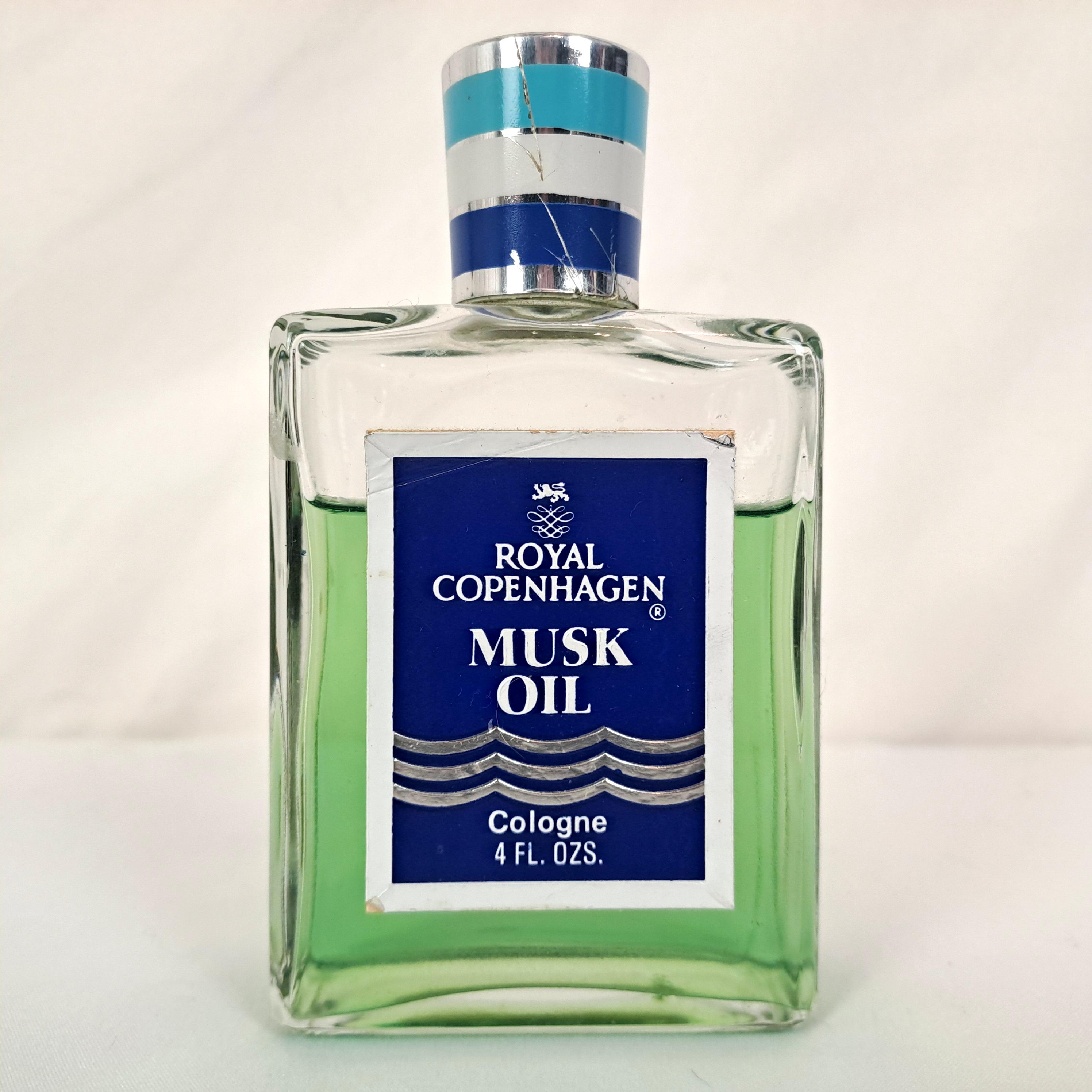 Vintage 80s Royal Copenhagen Musk Oil Cologne for Men - Etsy