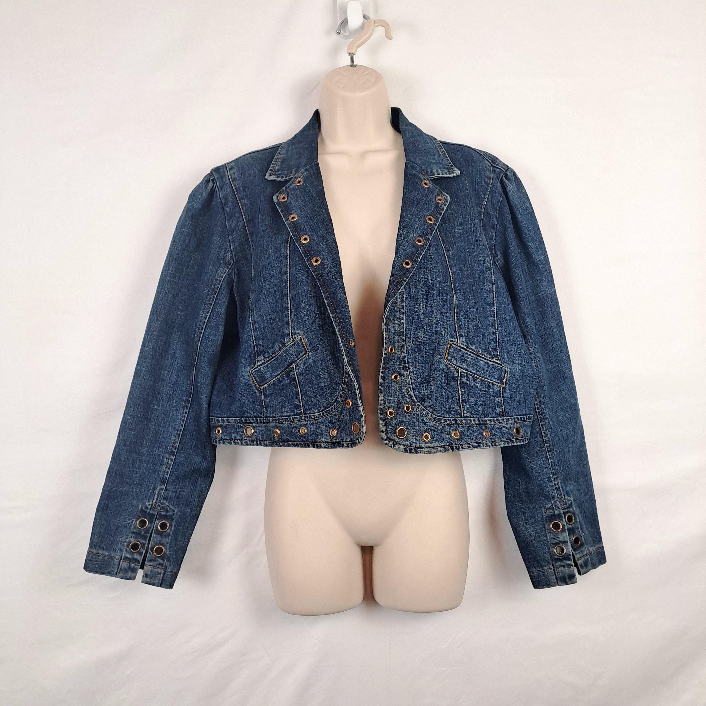 Y2k Denim Jacket - Etsy