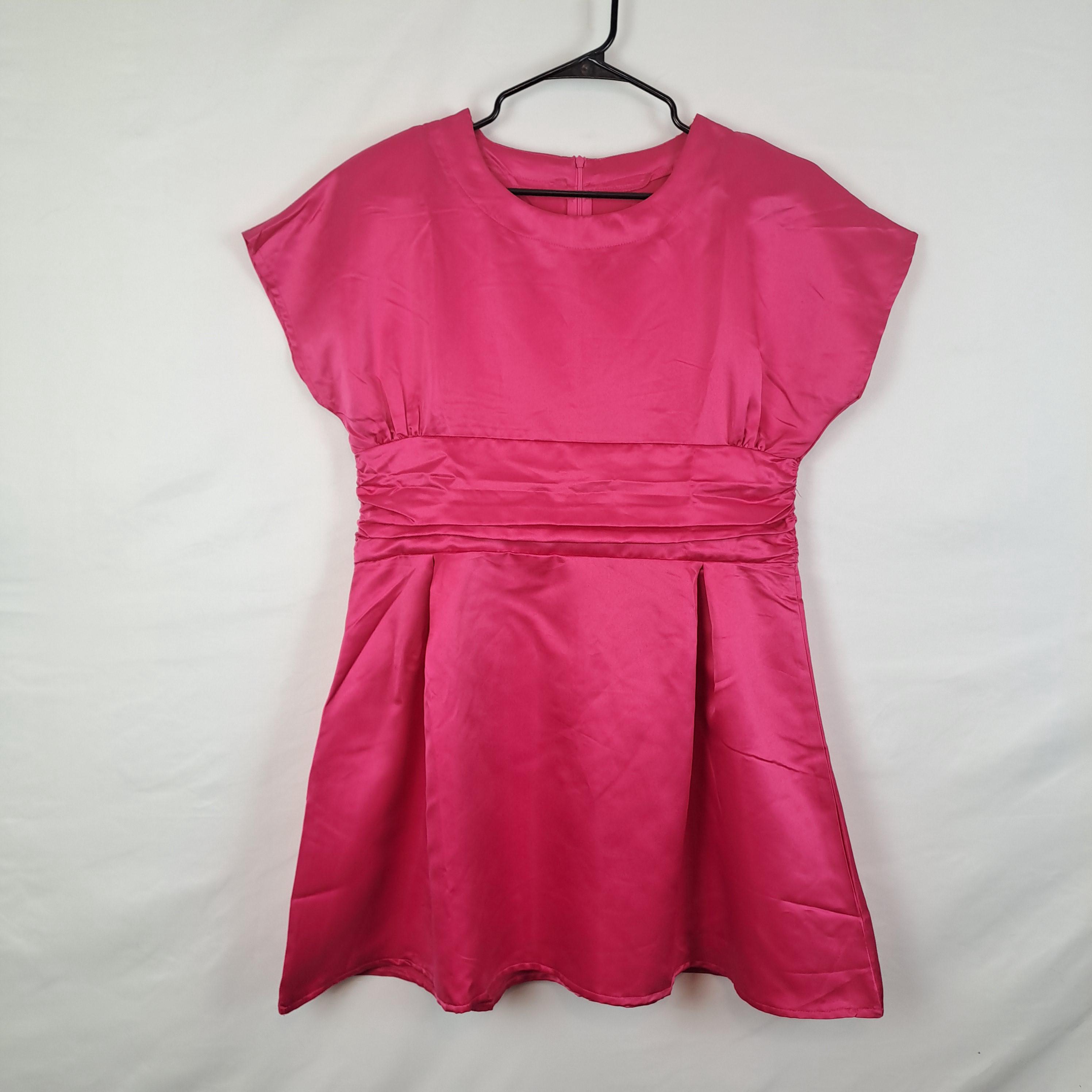 pink 90s mini dress 90s 'Steppin Out' Pink Lace Mini Dress / Small  Wildhoneygoods