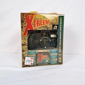 Vintage 90s Minolta Xtreem APS Camera With Film Roll - Etsy