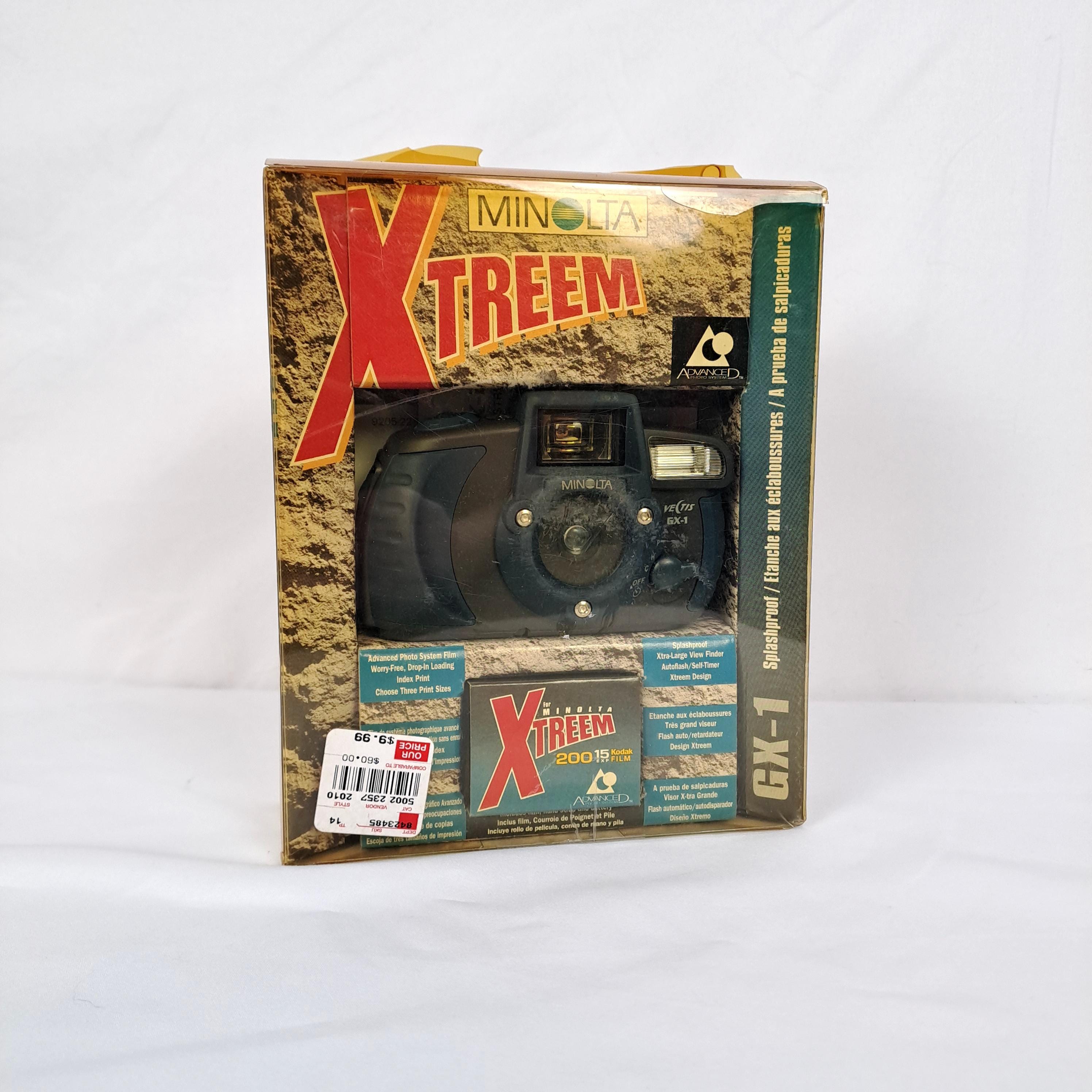 Vintage 90s Minolta Xtreem APS Camera With Film Roll - Etsy