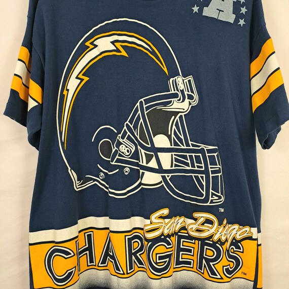 Vintage 90s San Diego Chargers T-Shirt - image 3