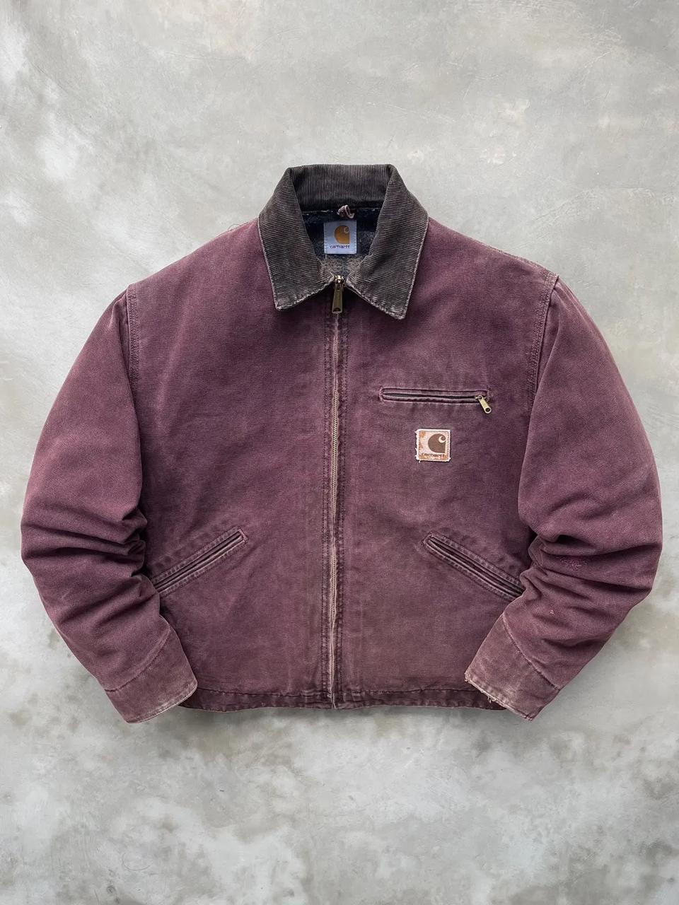 Carhartt WIP 3Bブレザー セットアップ バーガンディ Burgundy Carhartt Jacket - Etsy