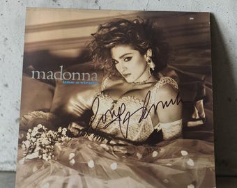 Madonna Signed Autographed 8x12 Inch Photo + COA - Etsy