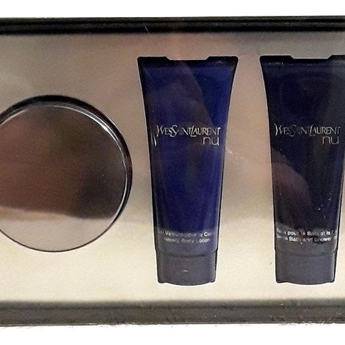 Shops Vintage Nu by Yves Saint Laurent Perfume Gift Set 1.6 oz Eau de Parfum Shower Gel and Body Lotion