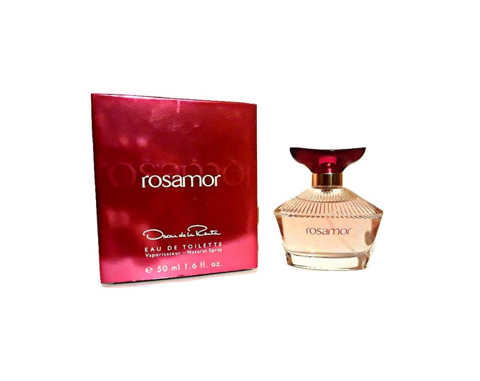 Rosamor Perfume by Oscar de la Renta 1.6 oz Eau de Toilette Spray and Box