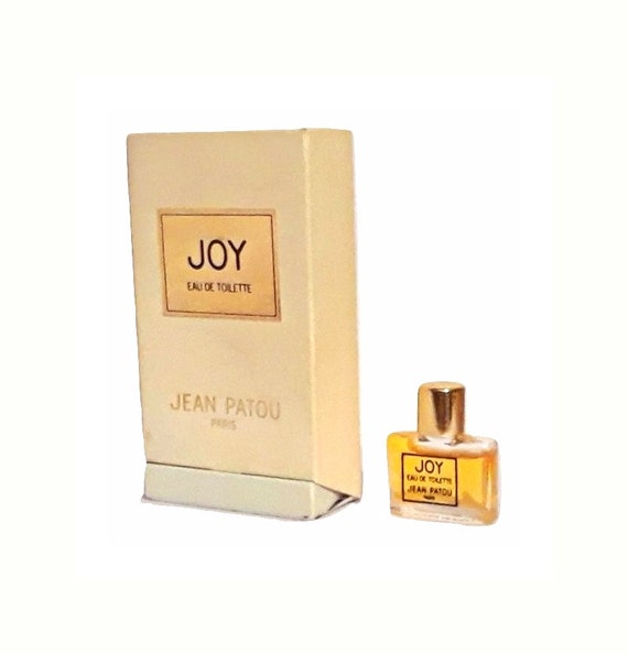 Vintage Perfume 1980s Joy by Jean Patou Jean Patou Miniature perfume bottle