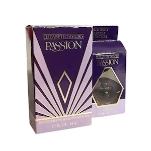 Vintage Passion Perfume by Elizabeth Taylor 1.5 oz Eau de Toilette Spray and Mini Set 1990s Formula image 1