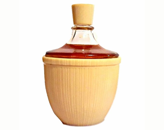 Antique Night of Delight Perfume by Roger et Gallet 1 oz (30ml) Cologne Vintage 1930s Art Deco White Celluloid Demijohn Bottle