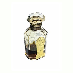 Antique On Dit Perfume by Elizabeth Arden 1/4 oz Parfum Mini Crystal Bottle Art Deco 1940s image 1