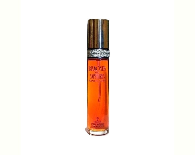 Vintage Diamonds and Sapphires by Elizabeth Taylor Perfume 1.7 oz (50ml) Eau de Toilette Spray 1990s