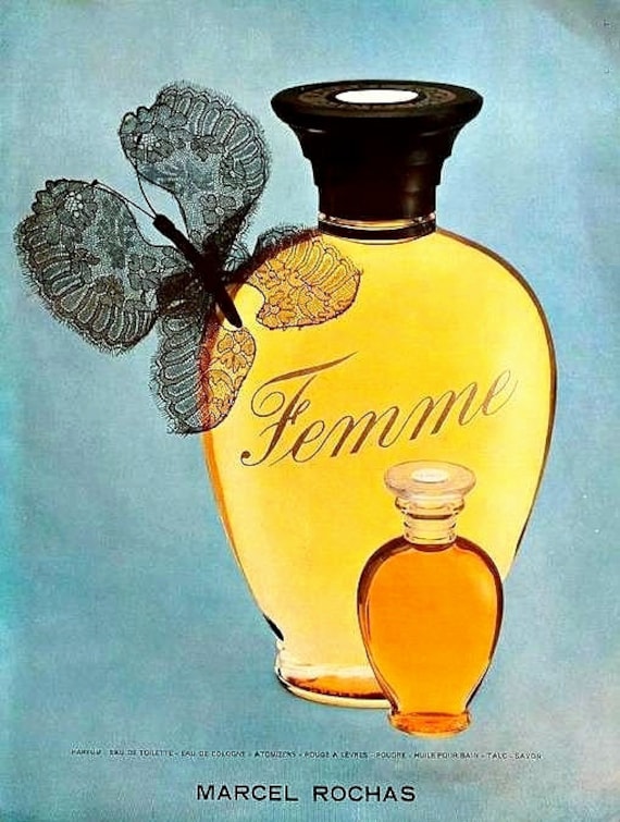 Vintage Femme Perfume by Rochas 1 4 Oz Parfum Mini Miniature