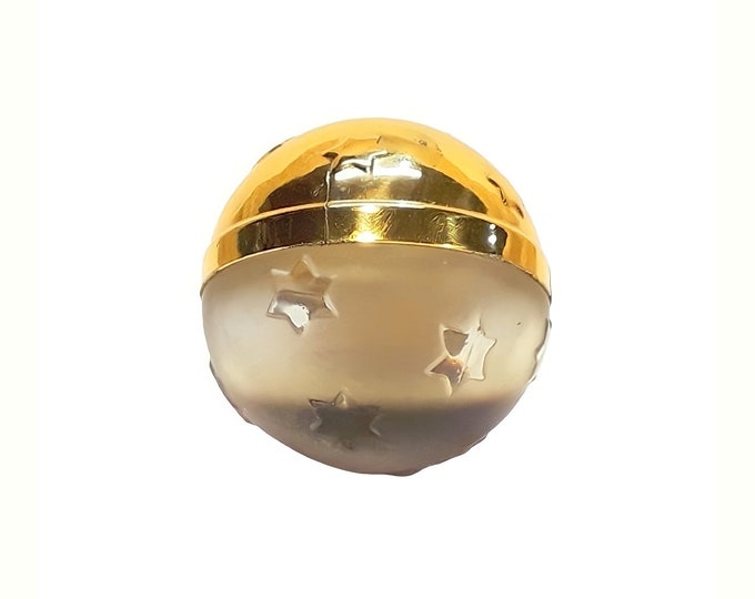 Vintage Magie Perfume by Lancome 1/4 oz Parfum Sphere Magique Bottle Frosted Stars 1950s Limited Edition