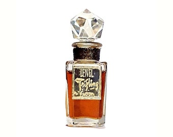 Vintage 1940s Trifling by Lenel 0.25 oz (7.5ml) Pure Parfum Mini Miniature Bottle PERFUME