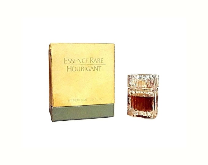 Vintage Essence Rare Perfume by Houbigant 0.25 oz (7.5ml) Pure Parfum Splash 1970s Formula