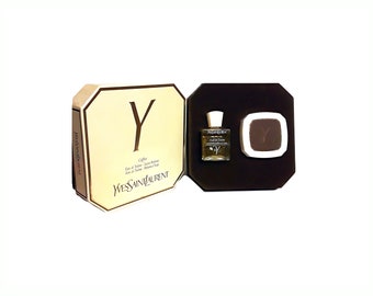 Vintage Y by Yves Saint Laurent 1.7 oz Eau de Toilette & 100g Soap Gift Set in Box Original 1970s Formula PERFUME