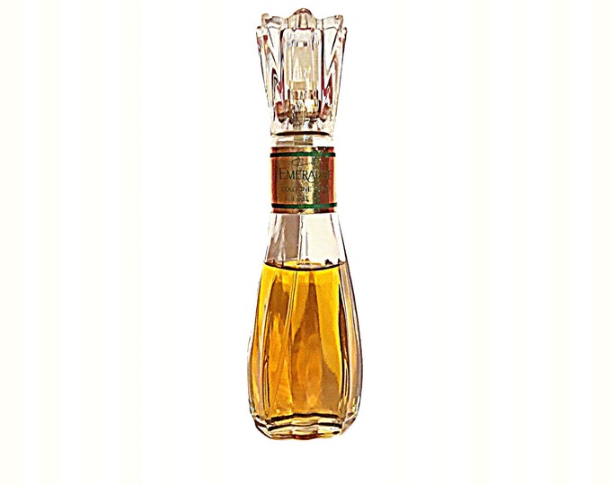 Vintage Emeraude by Coty Perfume 1.8 oz Flacon Mist Cologne  1960s 1970s Classic Women's Fragrance