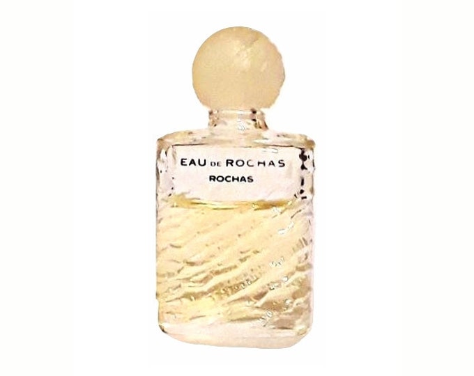 Vintage Eau de Rochas by Rochas Perfume 0.13 oz Eau de Toilette 1990s Mini Miniature