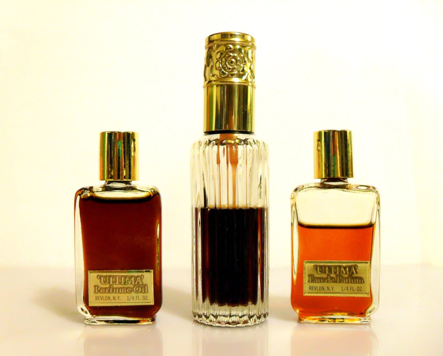 Vintage 1970s Ultima by Revlon Perfume Oil Eau de Parfum Eau Etsy