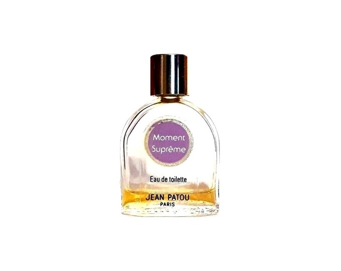 Vintage 1980s Moment Supreme by Jean Patou 0.20 oz Eau de Toilette Mini Miniature DISCONTINUED PERFUME